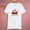 Friends Cat Merry Christmas Friends The Series Parody White T Shirt
