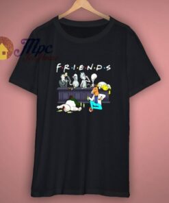 Friends Rick And Morty Simpson On Cartoon Network Shirt