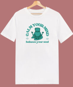 Frog Yoga Calm Your Mind T Shirt Style