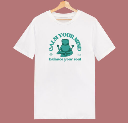 Frog Yoga Calm Your Mind T Shirt Style