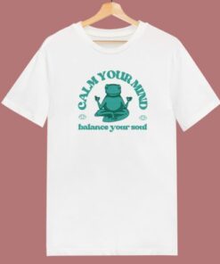 Frog Yoga Calm Your Mind T Shirt Style