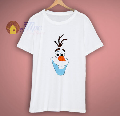 Frozen Big Olaf Face Smiling T Shirt