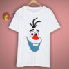 Frozen Big Olaf Face Smiling T Shirt