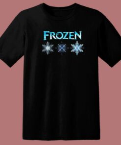 Frozen Snowflake Movie T Shirt Style
