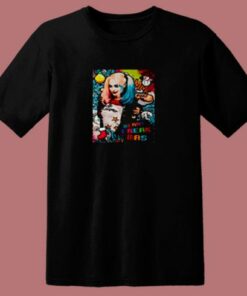 Fun Kult Batman Jocker Harley Quinn 80s T Shirt