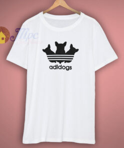 Funny Adidogs Parody T Shirt