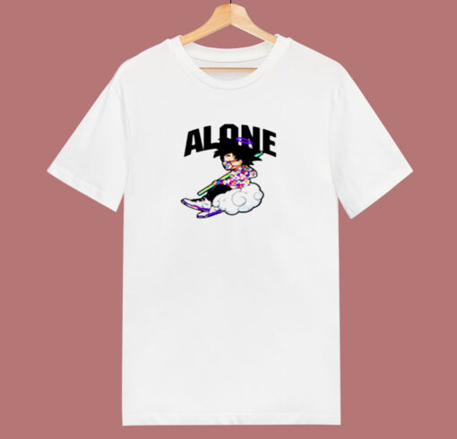 Funny Alone Goku Dragon Ball 80s T Shirt