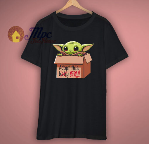 Funny Baby Yoda Adopt This Baby T Shirt