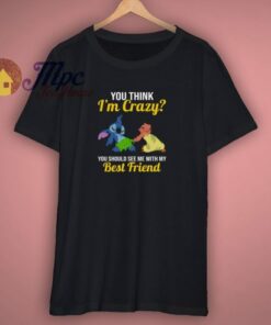 Funny Best Friend Stitch T Shirt