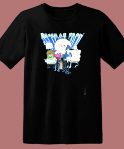 Funny Cartoon Regular Show Cast Spotlight 80s T Shirt