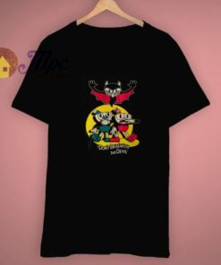 Funny Cuphead x Pulp Fiction T Shirt
