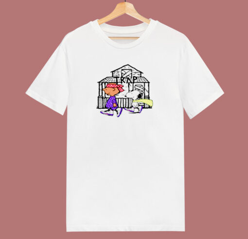 Funny Cute Snoopy Trap House 80s T Shirt