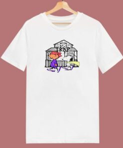 Funny Cute Snoopy Trap House 80s T Shirt