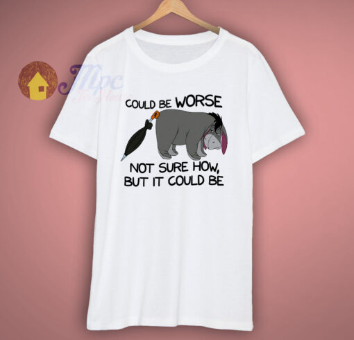 Funny Eeyore Cartoon T Shirt