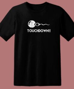 Funny Football Expectant Father 80s T Shirt Style