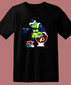 Funny Grinch Nfl And Dallas Cowboys 80s T Shirt