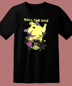 Funny Halloween Roll The Dice 80s T Shirt