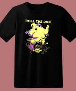 Funny Halloween Roll The Dice 80s T Shirt