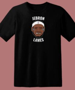 Funny Jebron Lames 80s T Shirt Style
