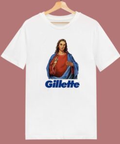 Funny Jesus Gillette T Shirt Style