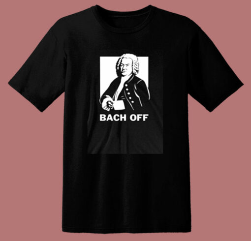 Funny Johann Sebastian Bach Pun 80s T Shirt