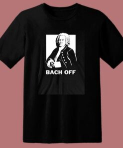 Funny Johann Sebastian Bach Pun 80s T Shirt