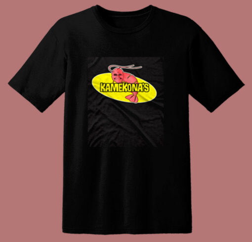 Funny Kamekona’s Shrimp 80s T Shirt