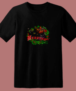 Funny Merry Muppet Christmas 80s T Shirt