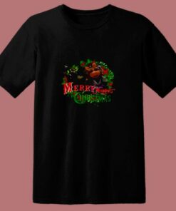Funny Merry Muppet Christmas 80s T Shirt
