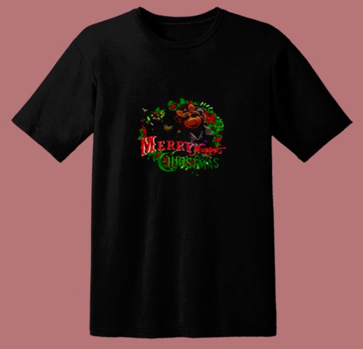 Funny Merry Muppet Christmas 80s T Shirt