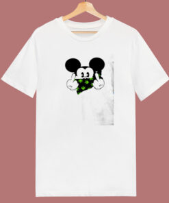 Funny Mickey Mouse Thug Life Vest 80s T Shirt