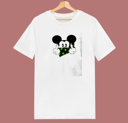 Funny Mickey Mouse Thug Life Vest 80s T Shirt