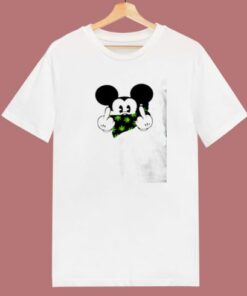 Funny Mickey Mouse Thug Life Vest 80s T Shirt