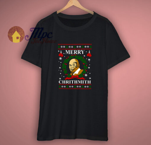 Funny Mike Tyson Parody Ugly Christmas Best T-Shirt