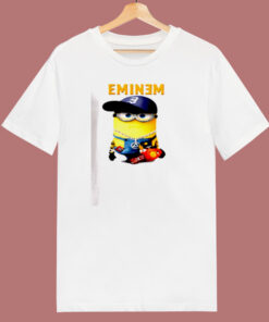 Funny Minnions Eminem Parody 80s T Shirt