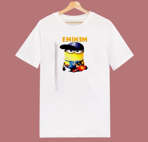 Funny Minnions Eminem Parody 80s T Shirt