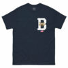 LETTERMAN B HOME OF THE BEST NAVY Men’s classic tee