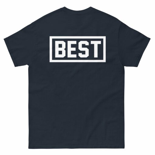 LETTERMAN B HOME OF THE BEST NAVY Men’s classic tee