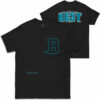 SJ Letterman B Shark classic Black tee