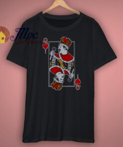 freddie Rock Band Queen of Hearts T Shirt