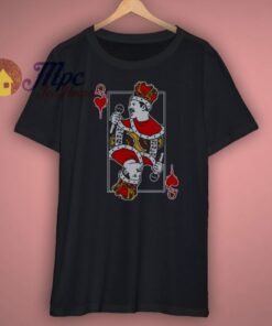 freddie Rock Band Queen of Hearts T Shirt