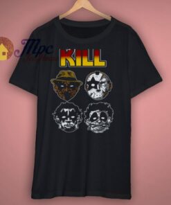 freddy jason halloween horror shirt