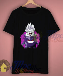 Funny Pokemon Gengar And Saiyan Goku T Shirt