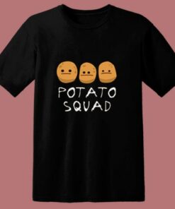 Funny Potato Squad 80s T Shirt