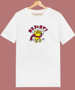 Funny Resist 80s Keith Haring 80s T Shirt