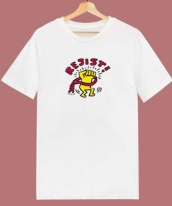 Funny Resist 80s Keith Haring 80s T Shirt