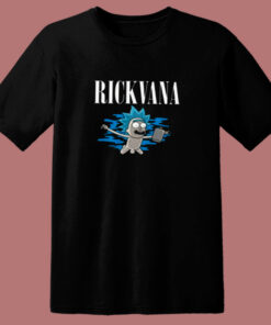 Funny Rickvana Parody Rick And Morty 80s T Shirt 1