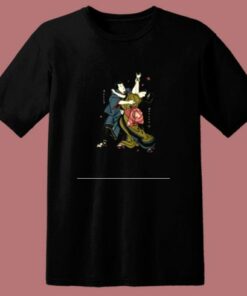Funny Samurai Dancing 80s T Shirt