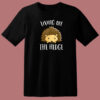 Funny Spikey Hedgehog 80s T Shirt Style