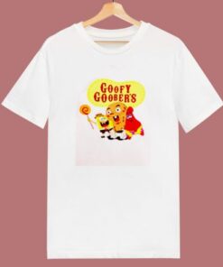 Funny Spongebob Squarepants Goofy Goobers 80s T Shirt
